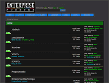 Tablet Screenshot of enterpriseforever.com